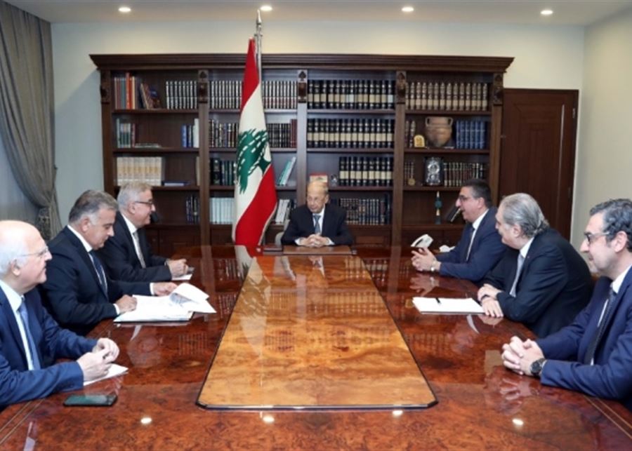 Aoun chairs meeting over Syrian refugee dossier