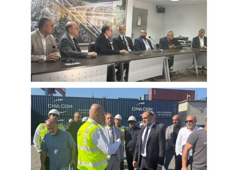 Rasamny inspects Beirut Port and Airport, highlights security upgrades