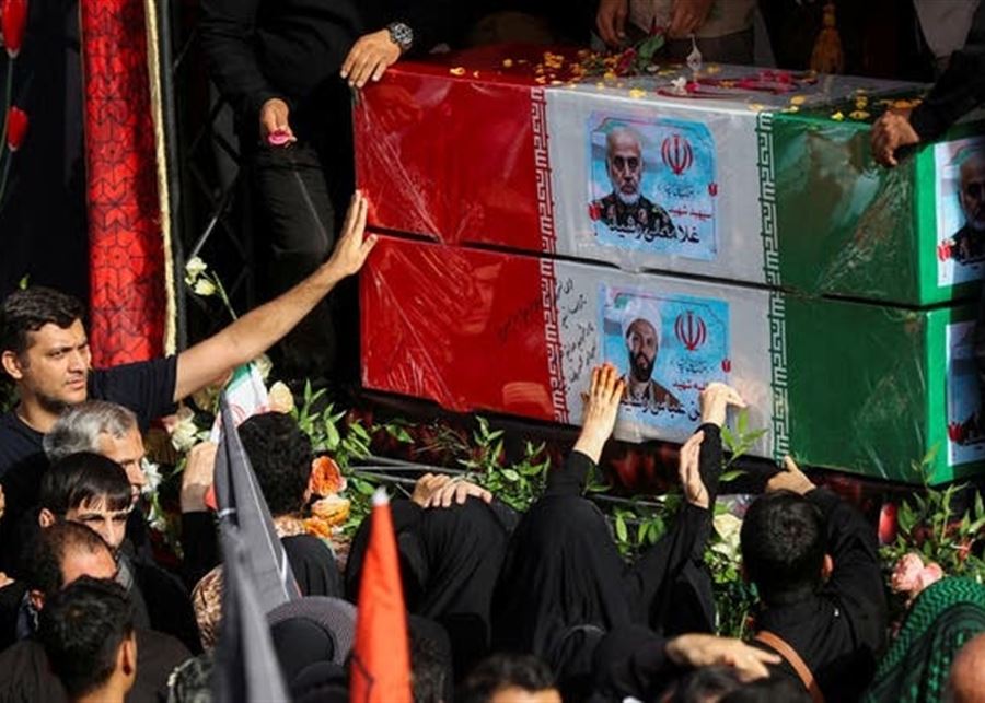 Iran holds state funeral for top brass slain in war with Israel