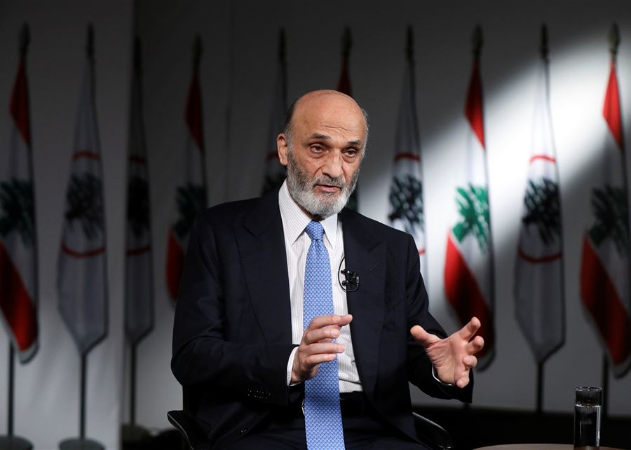 Geagea: State building impossible as long as defiance camp exists