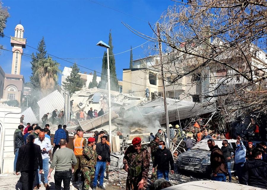 At least two killed in Israeli airstrike on residential apartment in Damascus
