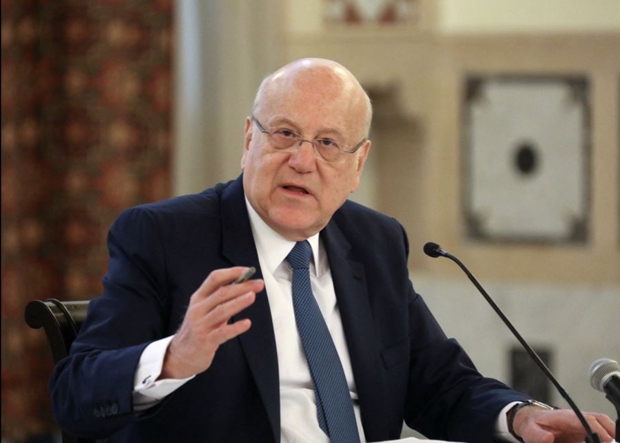 French, US and Iraqi officials met with caretaker Prime Minister Najib Mikati