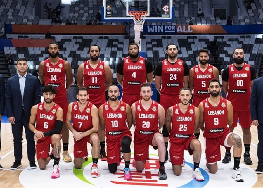 Lebanon national basketball team achieves the first victory in the world championship over Ivory Coast with a score of 94 - 84