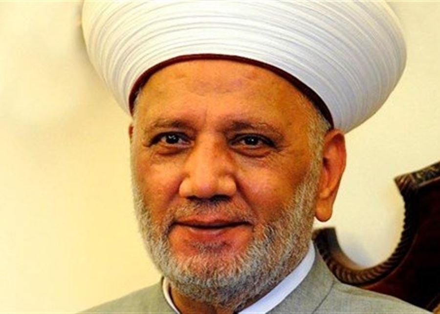Dar Al Fatwa: Mufti Derian stands at an equal distance from all candidates to Supreme Islamic Council elections