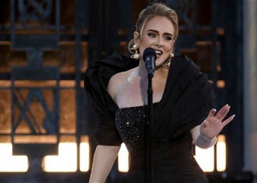Adele performs first public concert in five years