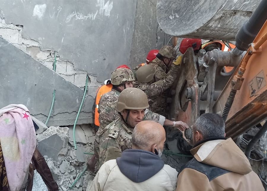 The Army, Civil Defense and the Red Cross continue rescue operations