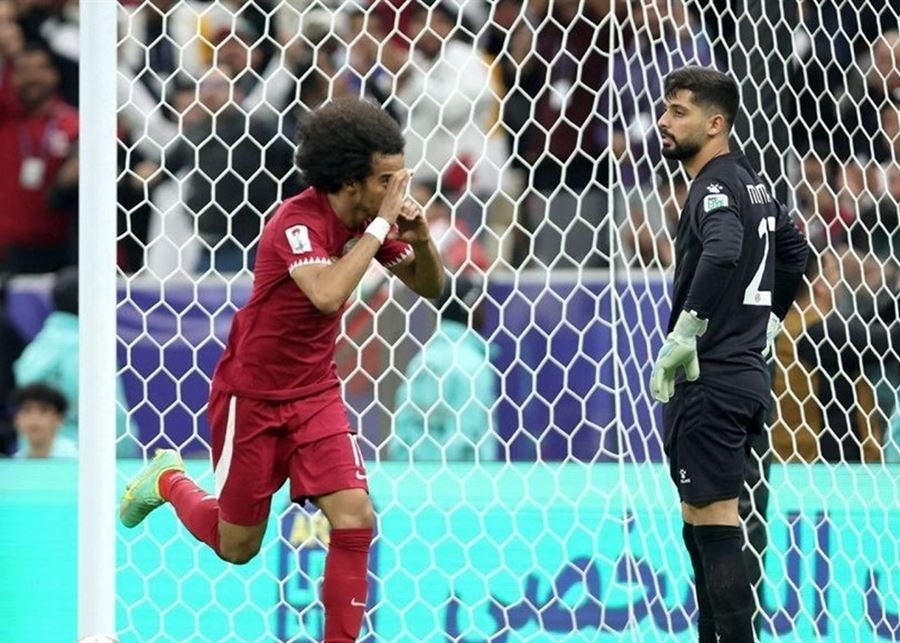 Qatar beats Lebanon 3-0 in the Asian Cup host nation