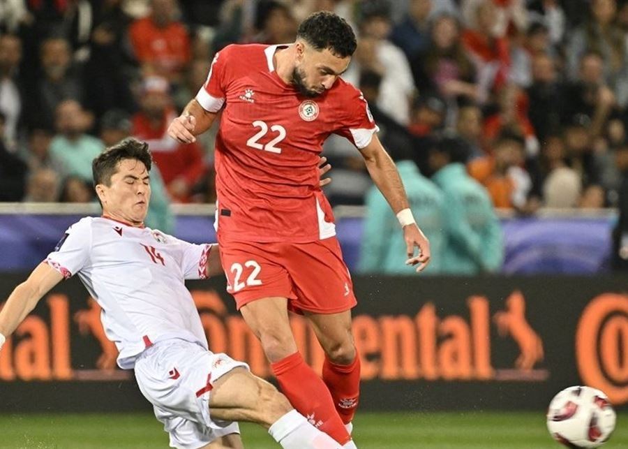 Lebanon exits the Asian Cup after losing to Tajikistan 2-1
