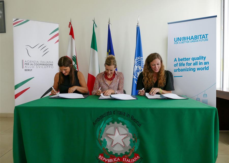 UN-Habitat and Italy sign a €2.3m project to rehabilitate public spaces...